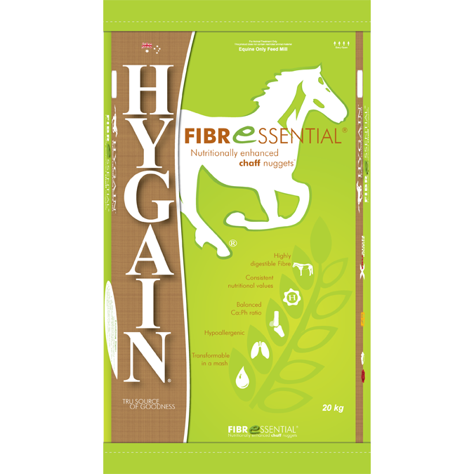Hygain Fibressential 20kg-feed-Southern Sport Horses