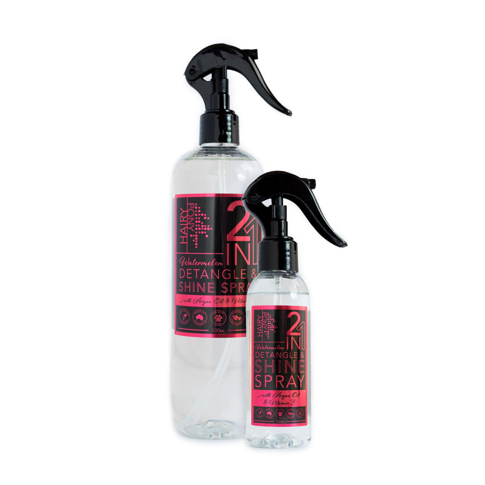 Hairy Pony Watermelon 2 in 1 Detangle & Shine Spray