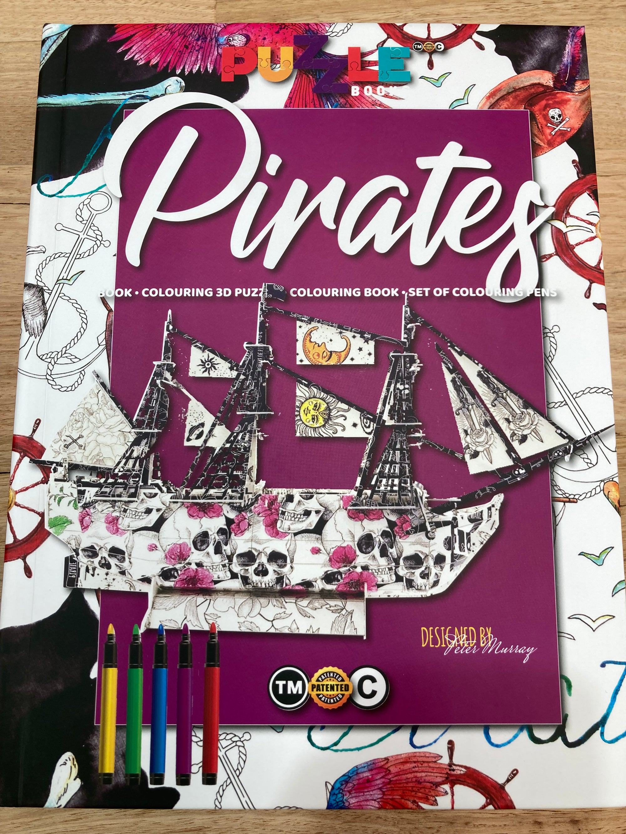 Pirates Puzzle Book