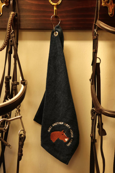 HLH Equestrian Apparel 'Just Another Dirty Horse Towel'