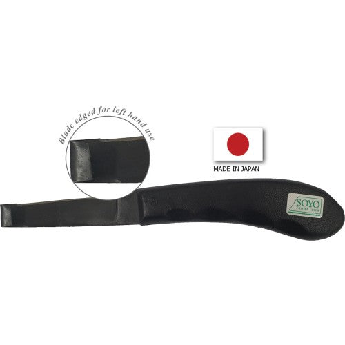 Soyo Carbon Steel Left Handed Hoof Knife