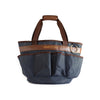 Hairy Pony Navy and Brown Wash Bay Bag