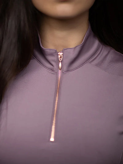 Equestrian Stockholm Illusion Short Sleeve Riding Top