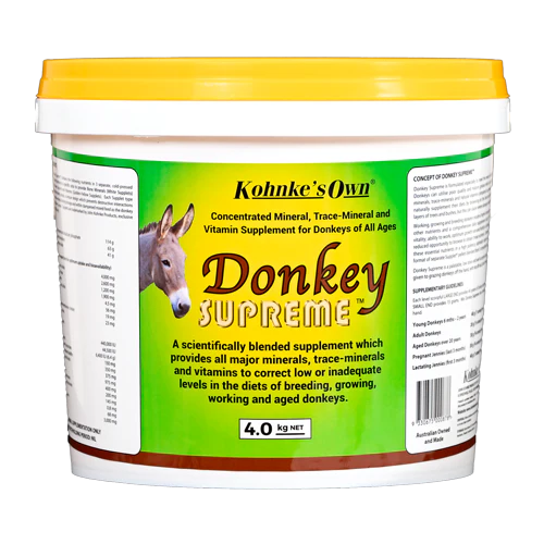 Kohnke’s Own Donkey Supreme