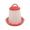 Brookfield Poultry Feeder 1 kg Red base With Lid