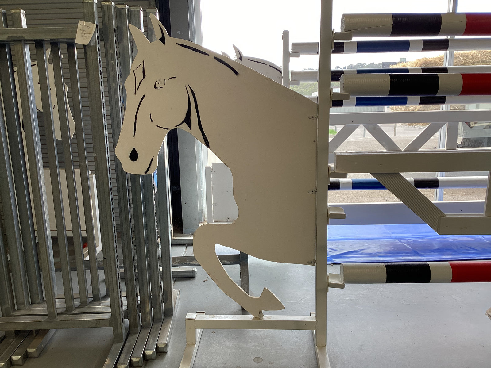 Jump Wings Horse Heads Pair