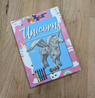 Unicorn Puzzle Book