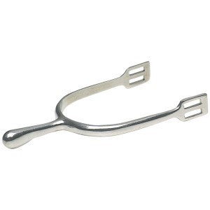 STC Dressage Spurs w Plain Knob & Long Shank