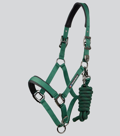 Premier Equine Codra Padded Headcollar with Lead