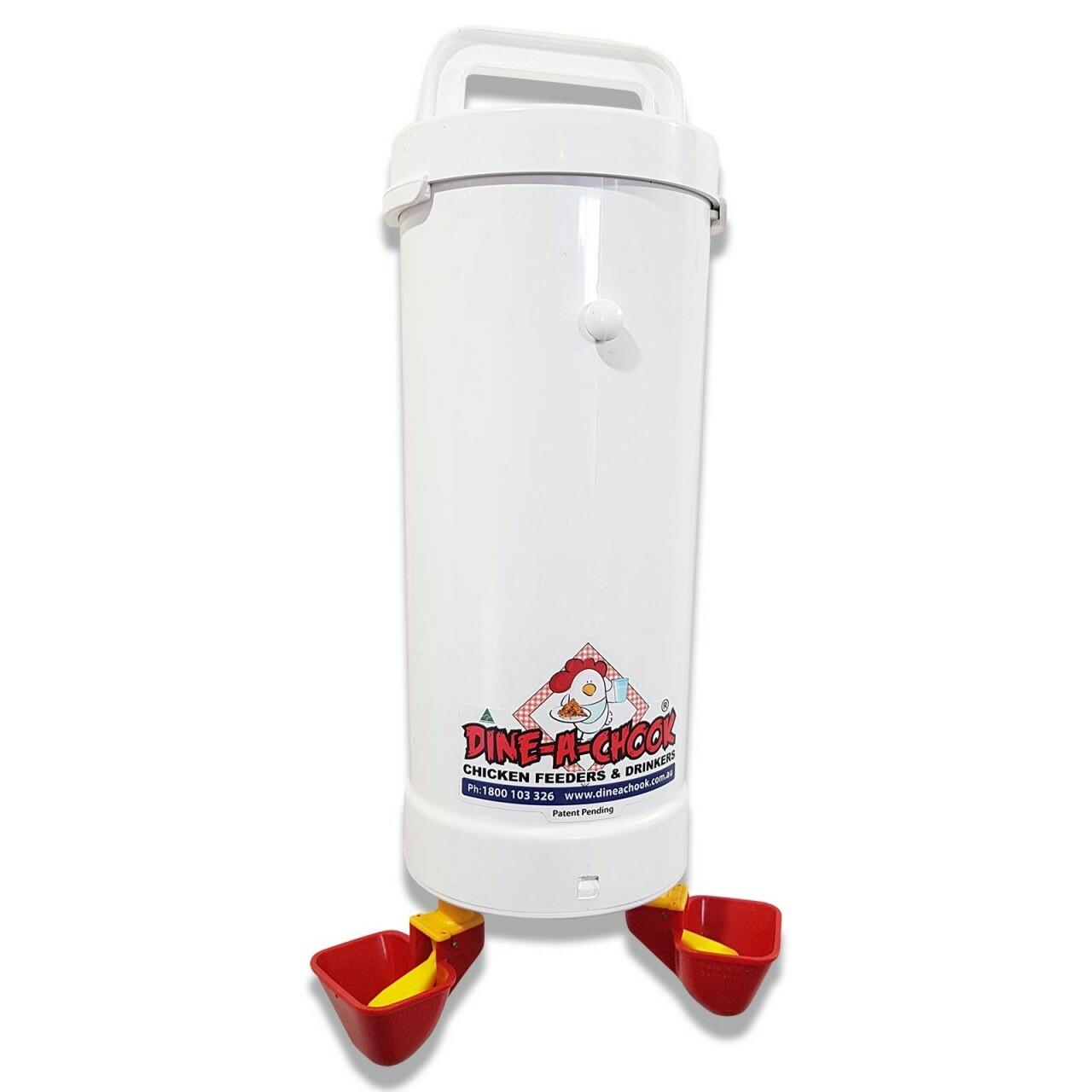 Dine-A-Chook Drinker with 2 Cups