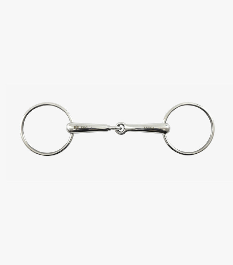 Premier Equine Hollow Mouth Race Snaffle