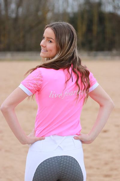 Empire Equestrian Competition Lace top