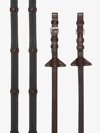 LeMieux Soft Rubber Reins with Stoppers