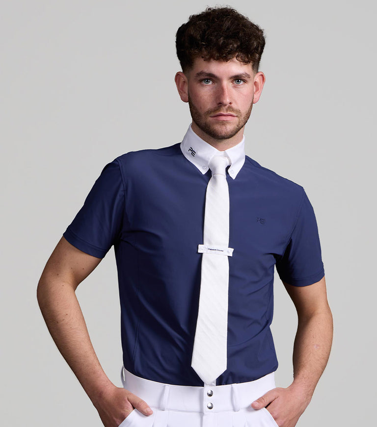 Premier Equine Rubato Mens Short Sleeve Show Shirt