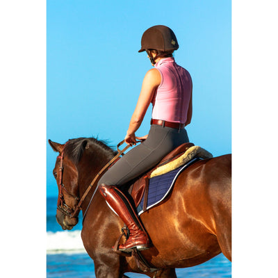 HLH Equestrian Apparel Cancun Schooling Leggings in Grey
