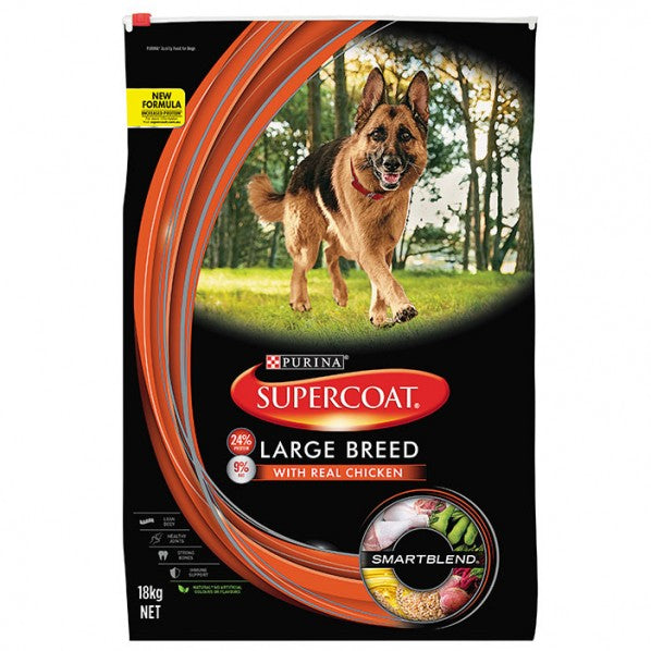 Supercoat Adult Large Breed Chicken 18kg