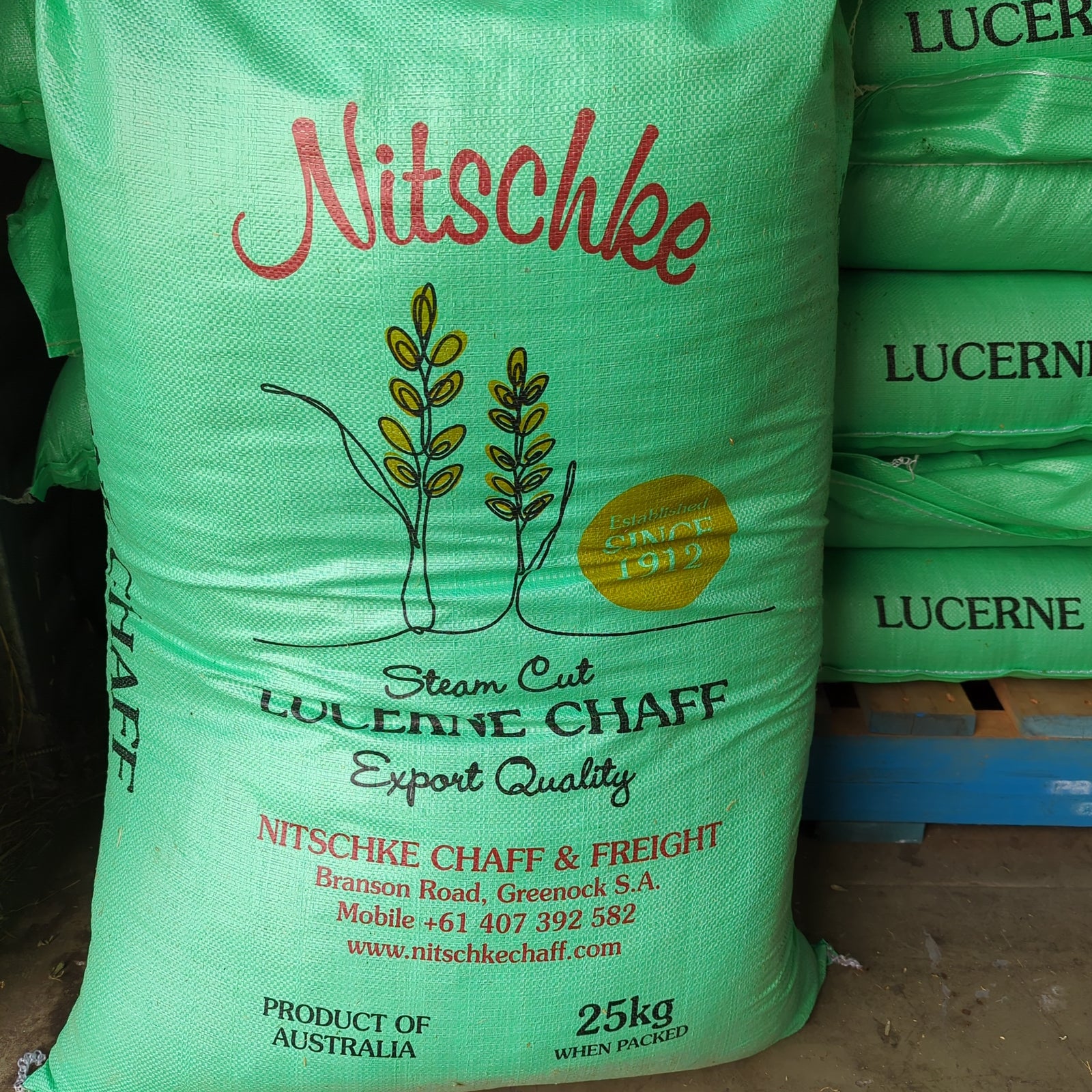 Nitschke Lucerne Chaff 25kg