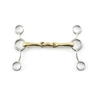 Premier Equine Sport Brass Alloy Tom Thumb With Lozenge