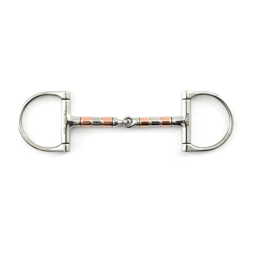 Premier Equine Copper Roller Dee Bit