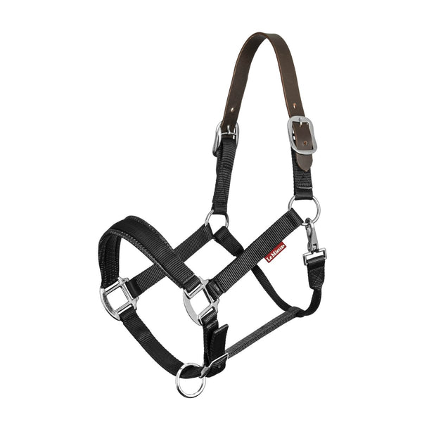 LeMieux Breakaway Leather Headcollar & Halter