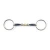 Premier Equine Sweet Iron Loose Ring Snaffle with Brass Alloy Lozenge