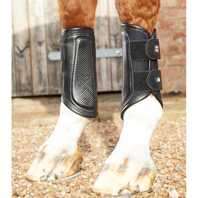 Premier Equine Carbon Air-Tech Double Locking Brushing Boots