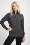 Mochara Cotton Half Zip Jumper