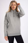 Mochara Cotton Half Zip Jumper