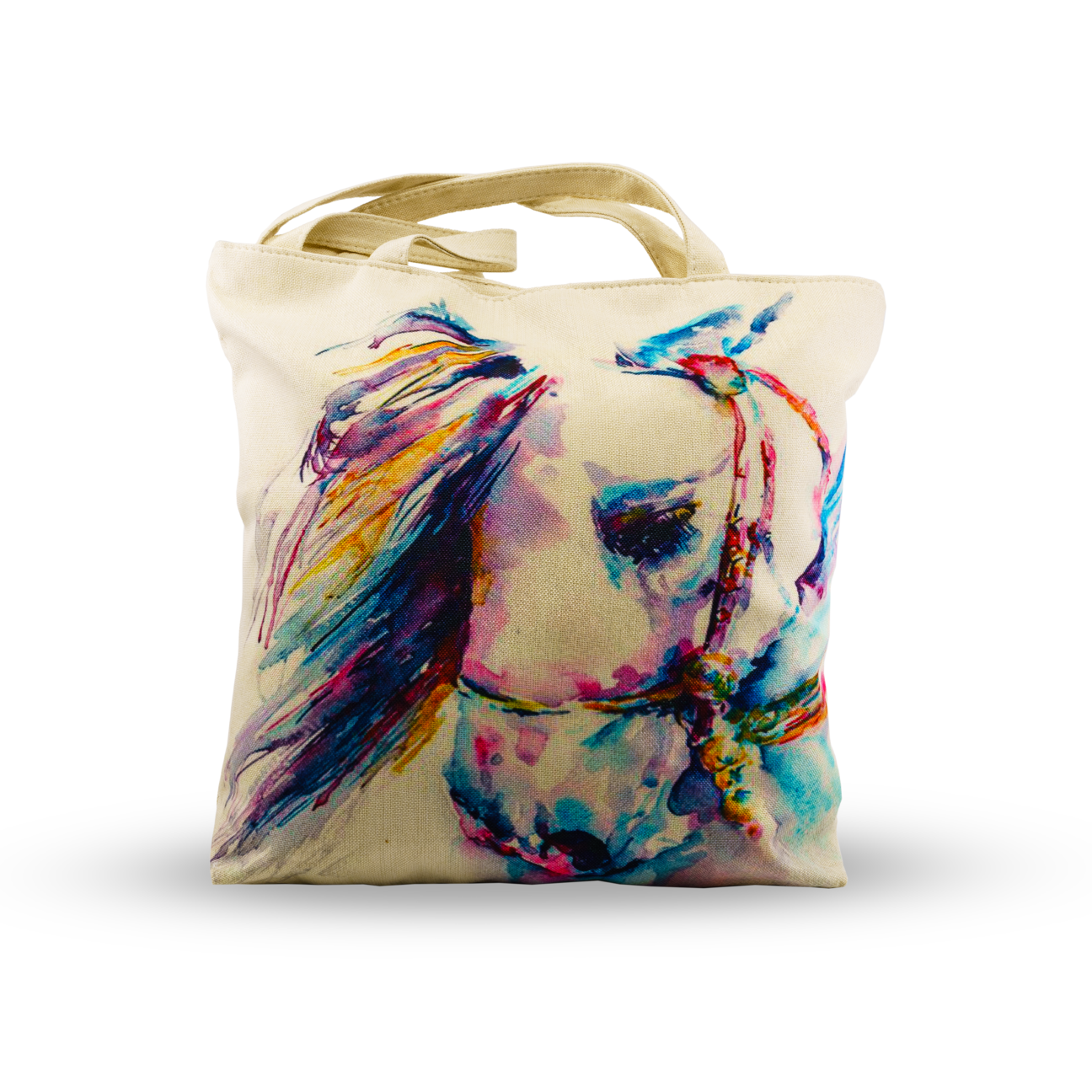 Saddleworld Horse Design Tote Bag