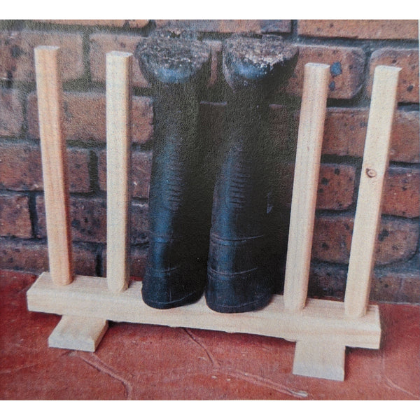 Timber Style Boot Racks
