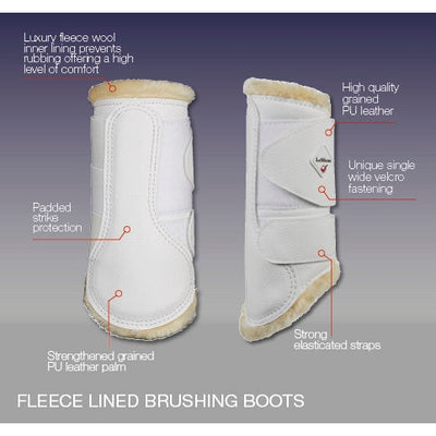 LeMieux Fleece Lined Brushing Boots