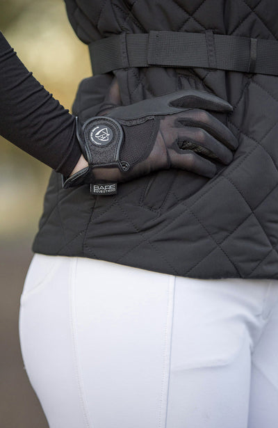 BARE Equestrian ProRider Mesh Grip Gloves