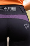 BARE Equestrian Performance Riding Tights - Orchid Plum