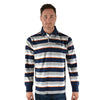 Wrangler Men's Lewis Stripe Rugby