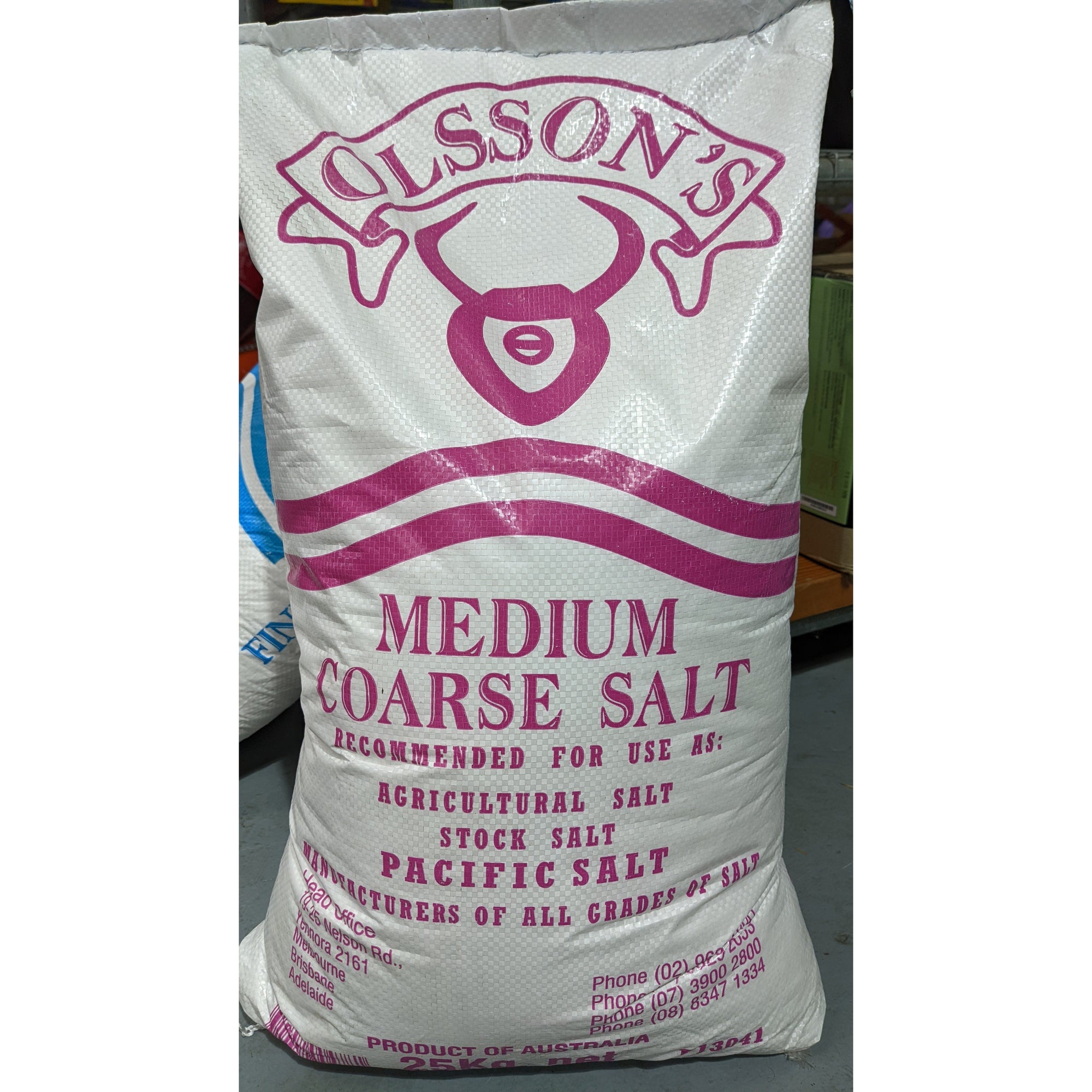 Olsson’s Medium Coarse Salt 25kg