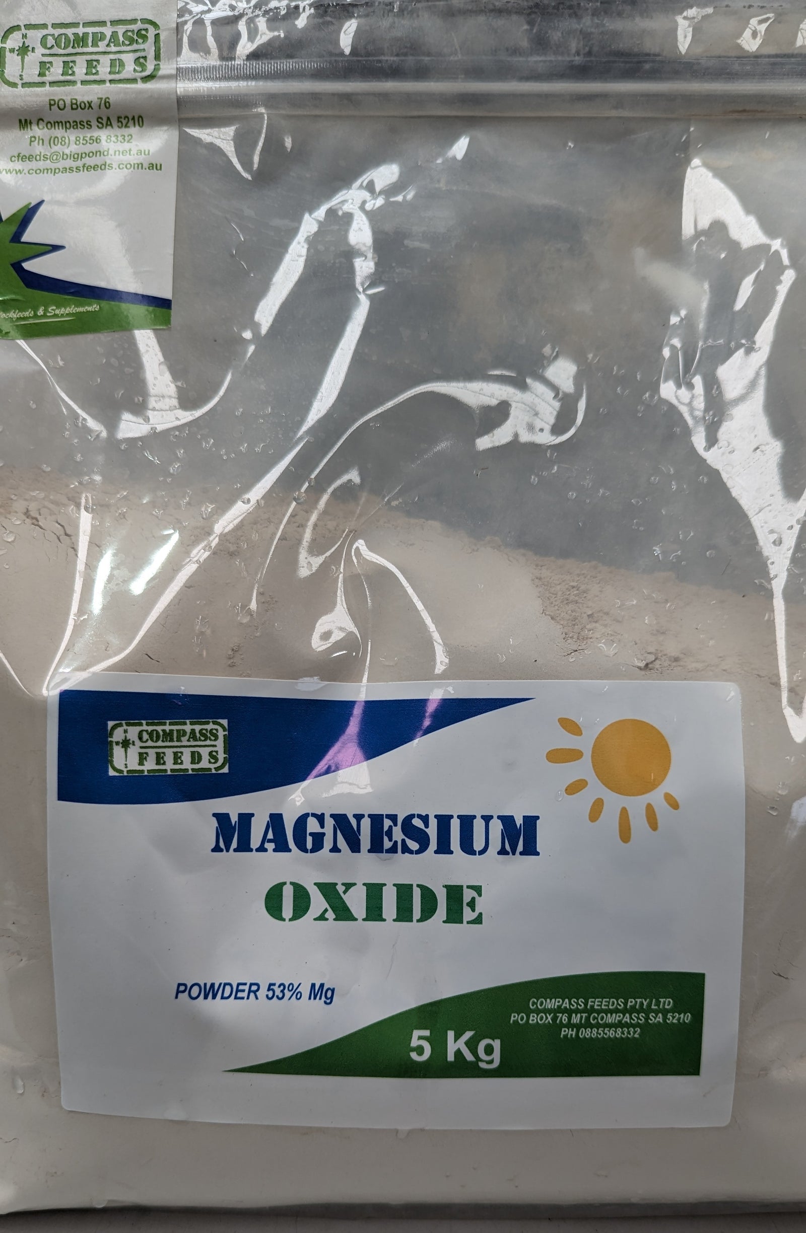 Compass Feeds Magnesium Oxide Powder