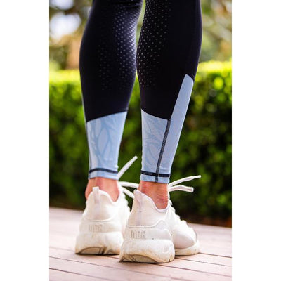 BARE Equestrian Performance Riding Tights - Ice Blue
