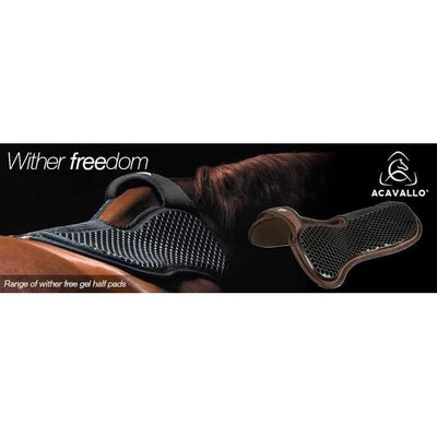 Acavallo Wither-Free Hexagonal Gel Memory Foam Pad-Half Pad-Southern Sport Horses