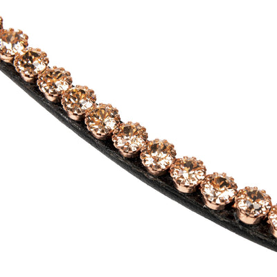 LeMieux Rosé & Truffle Collection Diamante Browbands