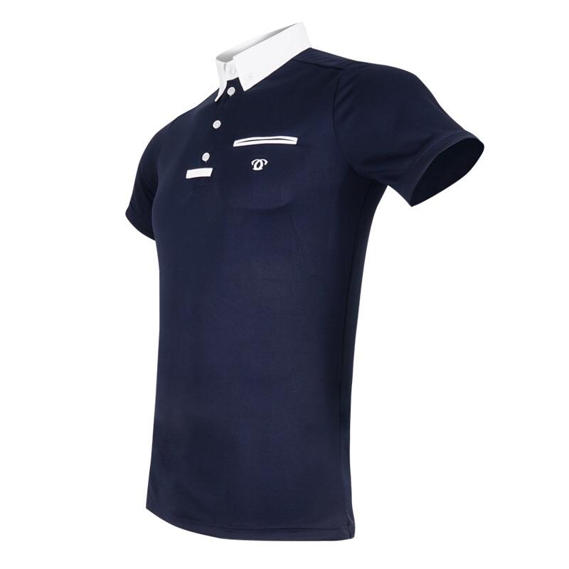 Carma Milton Mens Competiton Shirt Dark Blue XXL-Men’s shirt-Southern Sport Horses