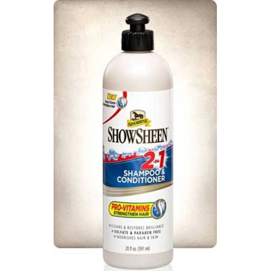 Absorbine ShowSheen 2in1 Shampoo and conditioner 590mL
