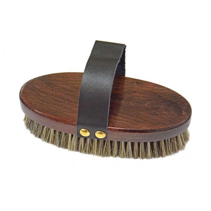 Eurohunter Classic Pig Bristle Body Brush-grooming product-Southern Sport Horses
