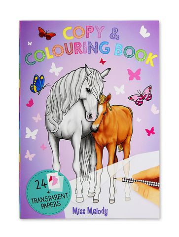 Miss Melody Copy & Colouring Book
