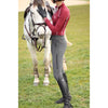 HLH Equestrian Apparel Silicon seat sweatpants in Dark Marle Grey-Riding pants-Southern Sport Horses