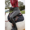 HLH Equestrian Apparel Silicon seat sweatpants in Dark Marle Grey-Riding pants-Southern Sport Horses