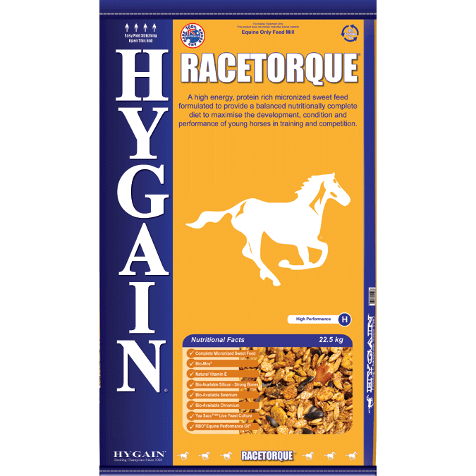 Hygain Racetorque 20kg-feed-Southern Sport Horses