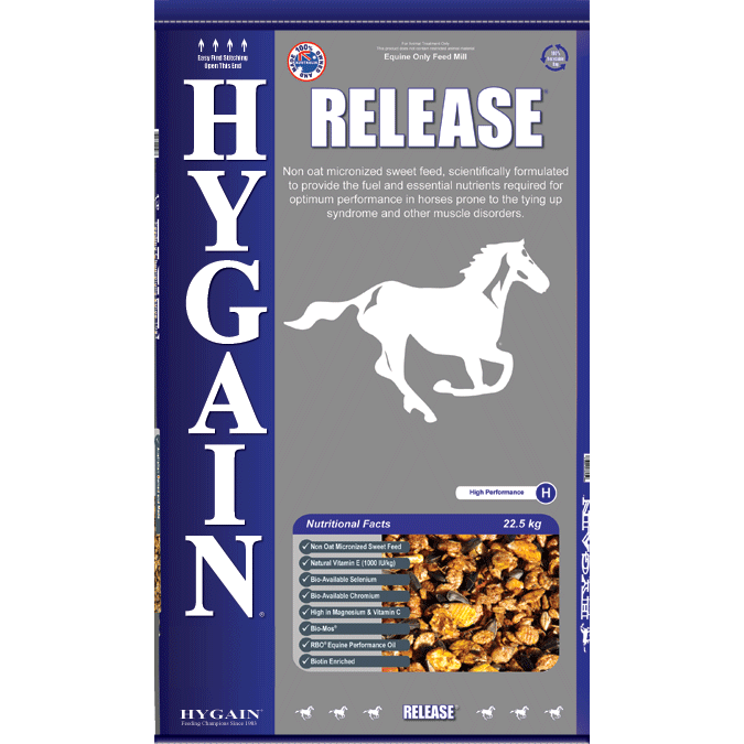 Hygain Release 20kg-feed-Southern Sport Horses