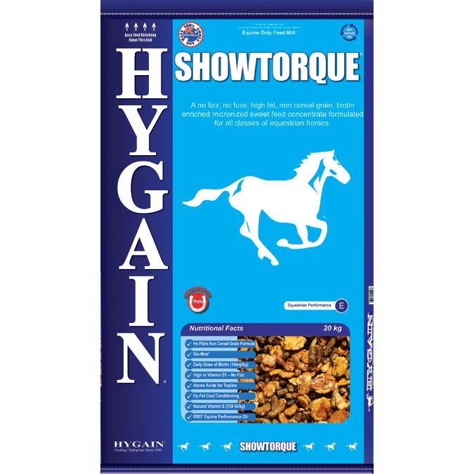 Hygain Showtorque 20kg-feed-Southern Sport Horses