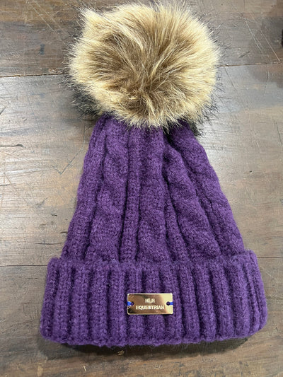 HLH Equestrian Apparel Luxe Wool Winter Beanie