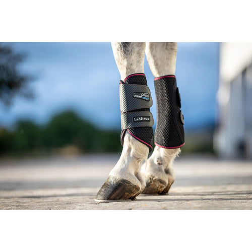 LeMieux Carbon Mesh Wrap Boots-LeMieux-Southern Sport Horses